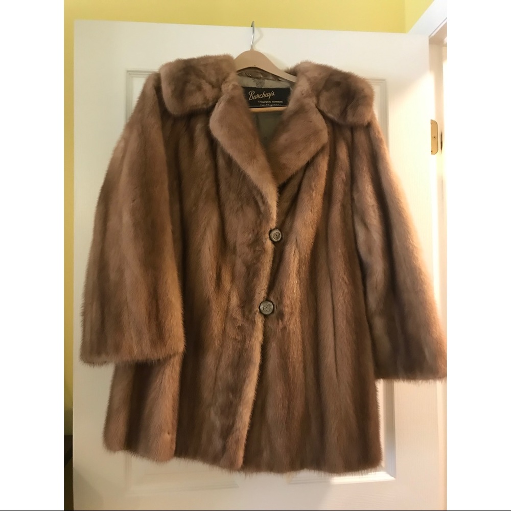 Vintage Mink Fur Coat